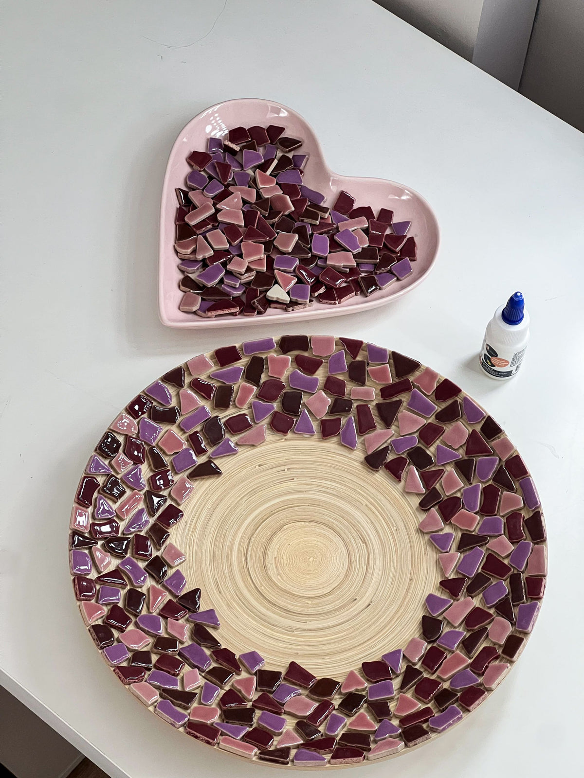 Mosaikschale – DIY-Bastelset – Abbildung 2