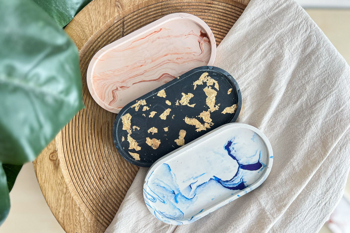 Kunstharz-Schälchen – DIY-Resin-Set – Abbildung 1