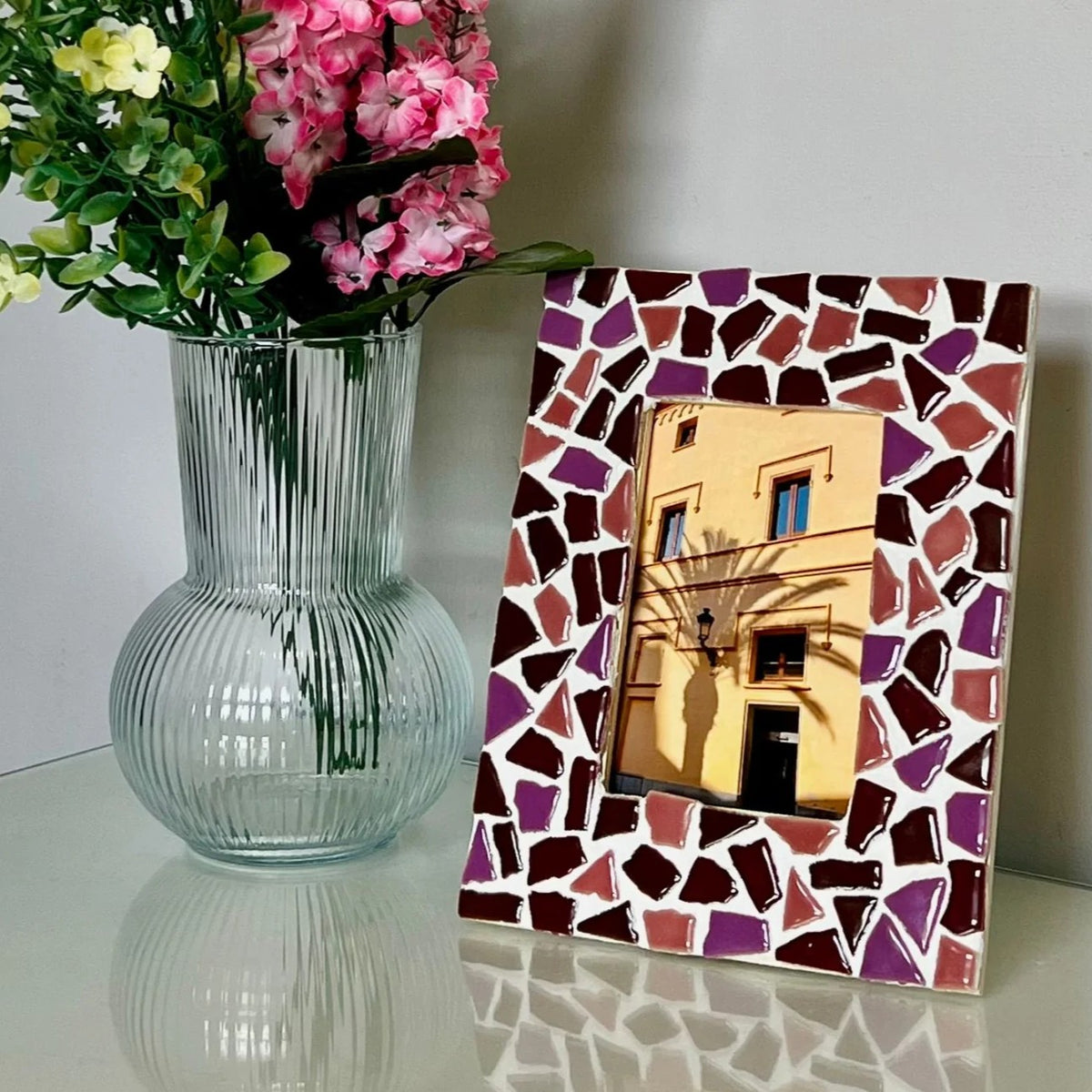 Mosaik-Bilderrahmen – DIY-Bastelset – Abbildung 3